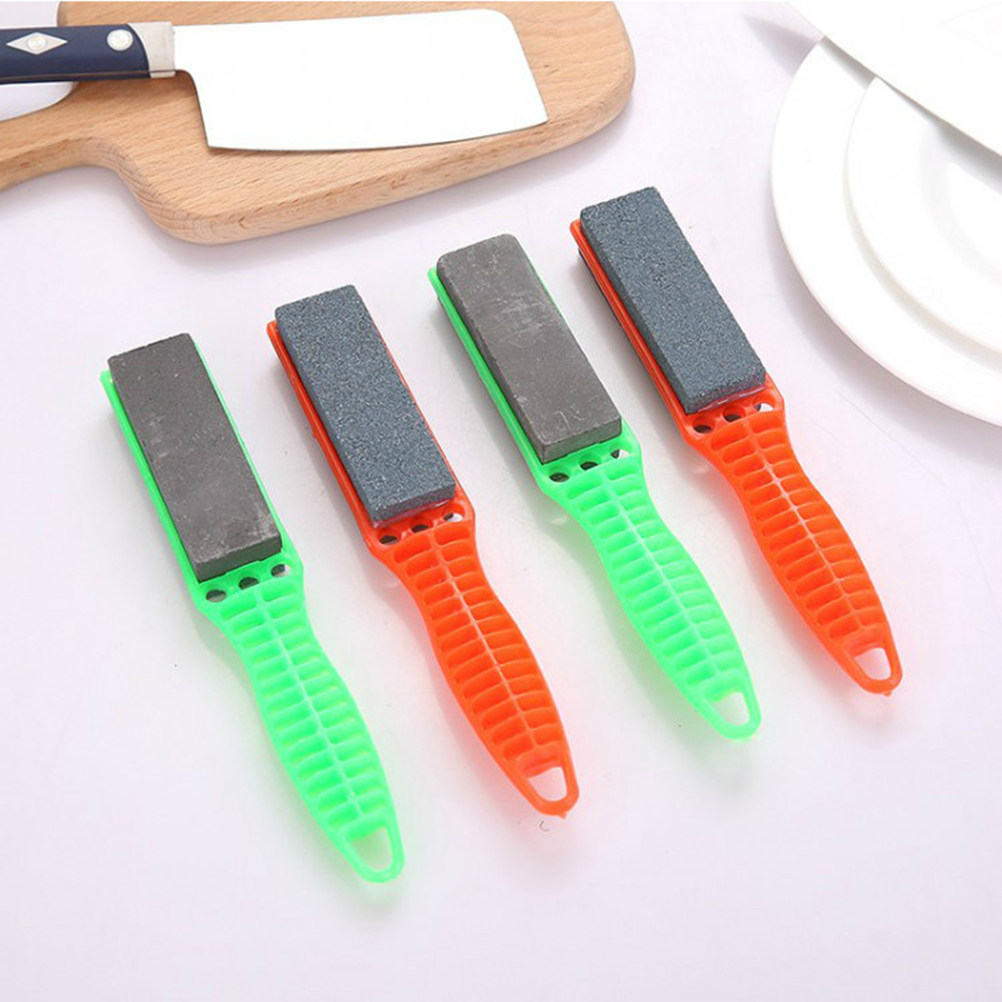 Sharpening Stone Whetstone - 4Pcs Professional Whetstone Set Long-Lasting Abrasive