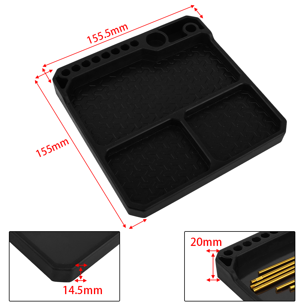 Magnetic Silicone Parts Tray R - Magnetic Parts Tray recension och pris