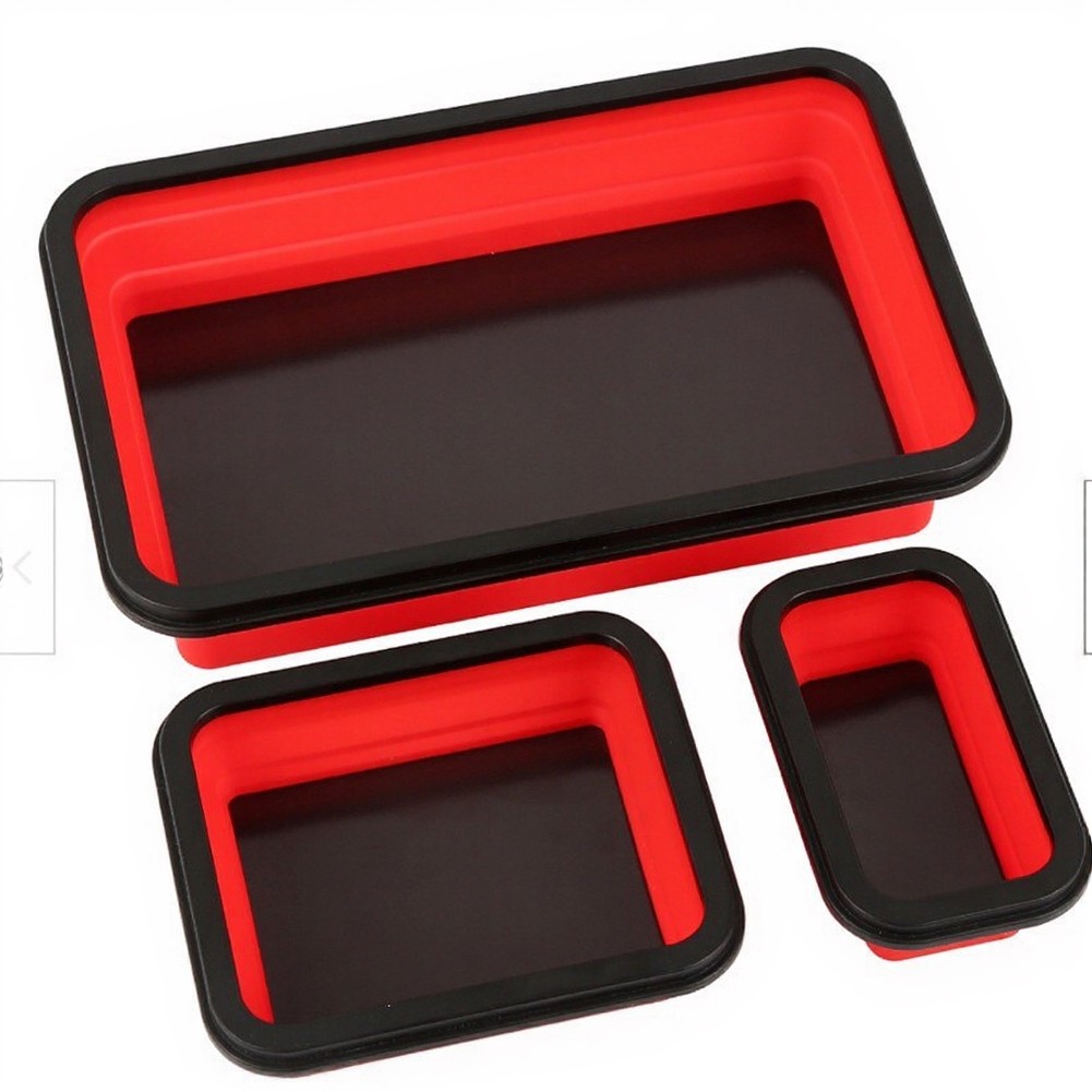 Collapsible Magnetic Silicone  - Magnetic Parts Tray recension och pris