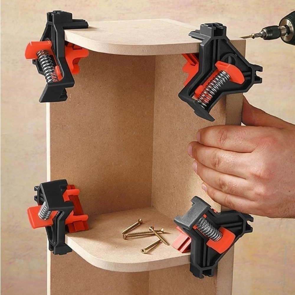 4pcs 90° Right Angle Clamp Fix - Angle Clamp 90 recension och pris
