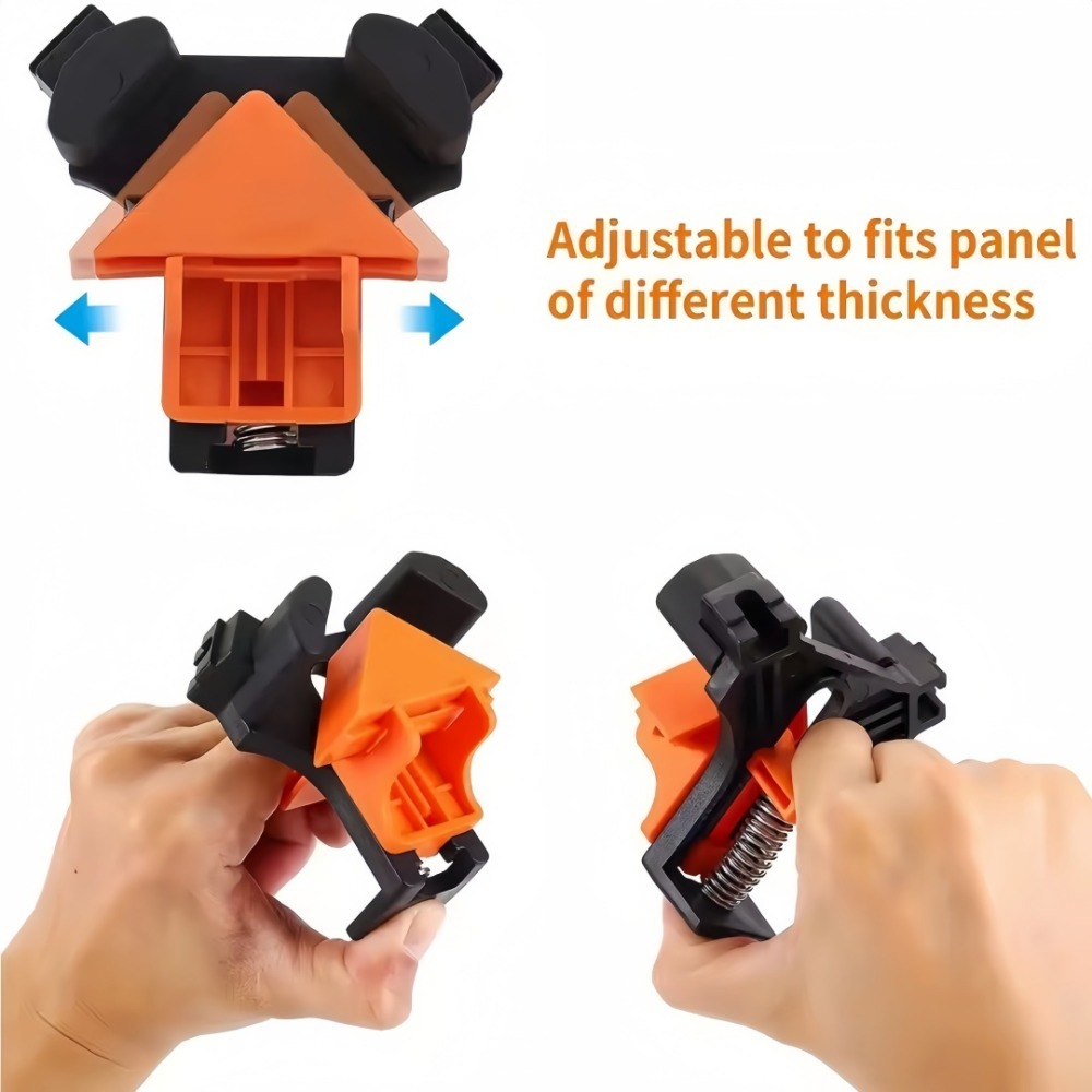 4pcs 90° Right Angle Clamp Fix - Angle Clamp 90 recension och pris