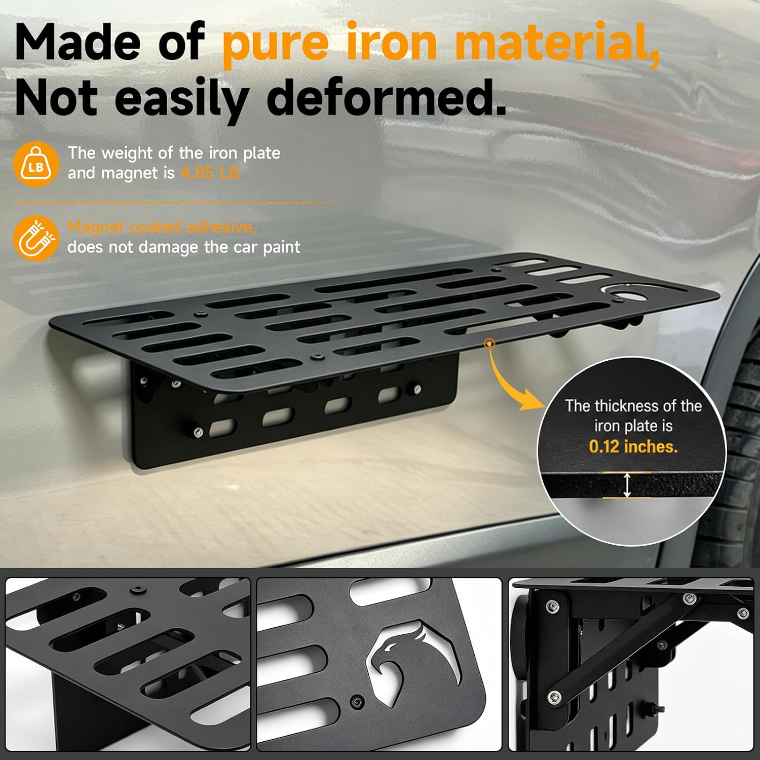 Magnetic Foldable Car Side Tab - Magnetic Parts Tray recension och pris