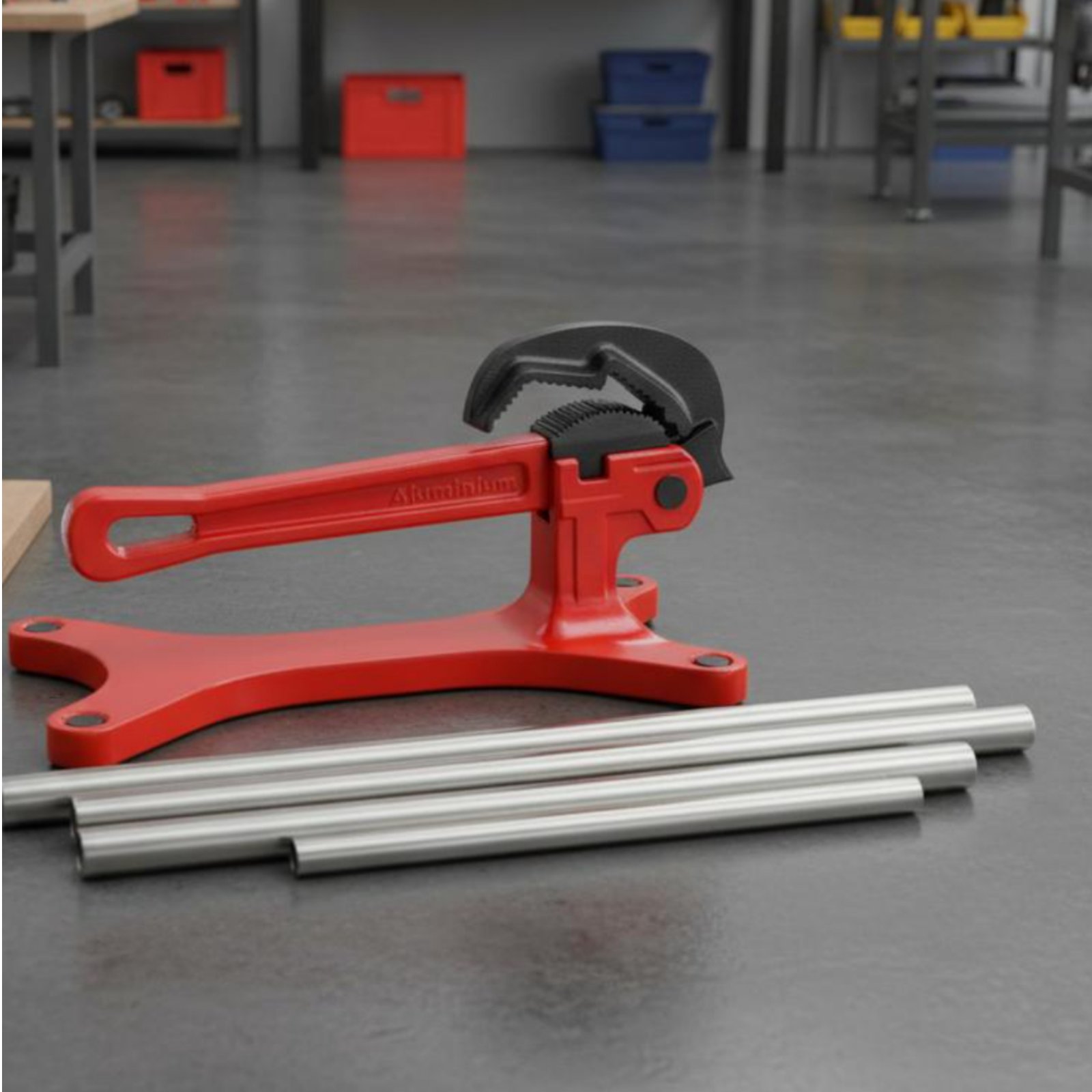 Yoke Pipe Vise Sturdy-Duty Por - Tools Of Workshop recension och pris