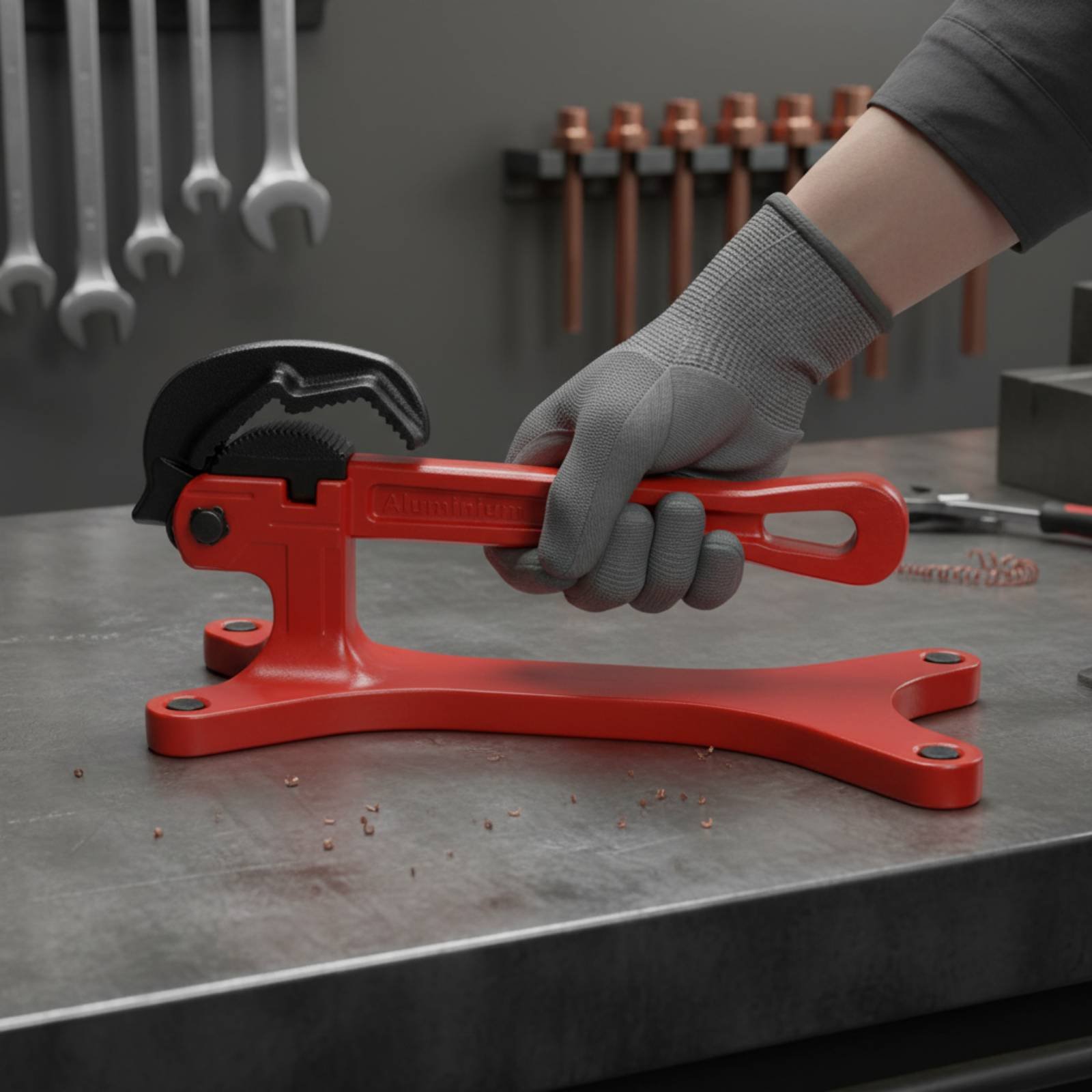 Self-Locking Pipe Wrench Porta - Tools Of Workshop recension och pris