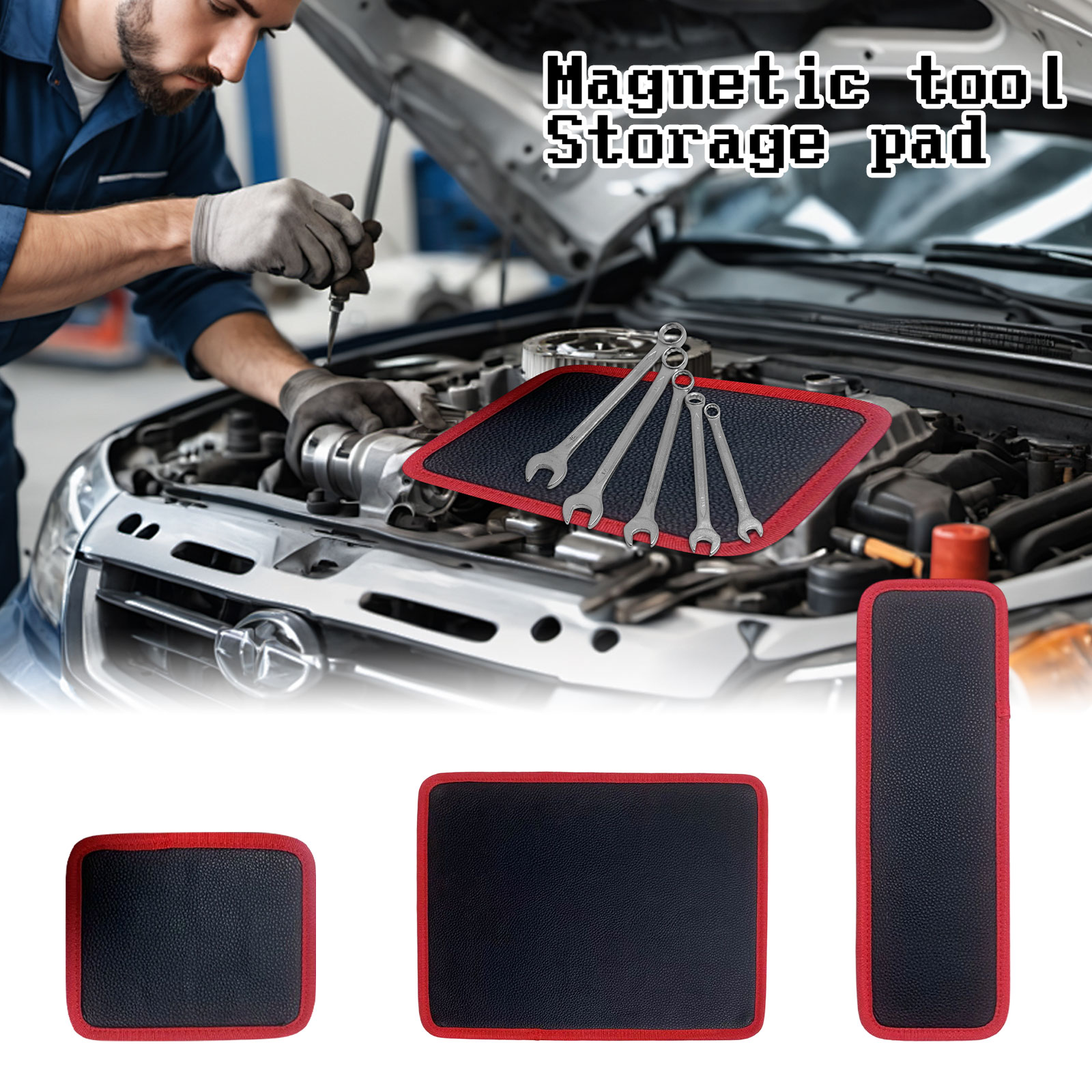 Flexible Magnetic Tool Holder  - Magnetic Parts Tray recension och pris