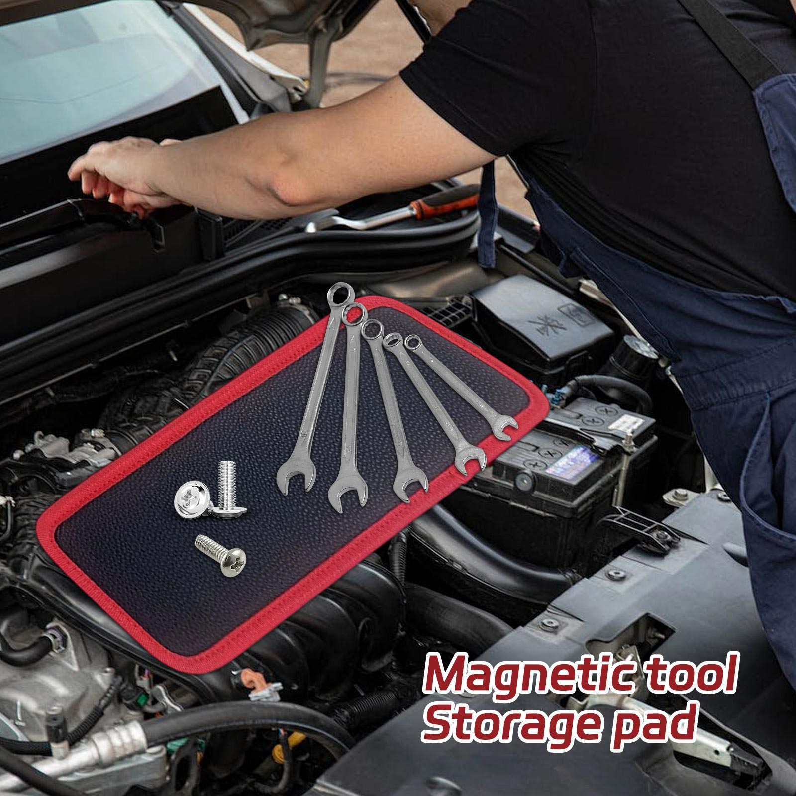 Flexible Magnetic Tool Holder  - Magnetic Parts Tray recension och pris