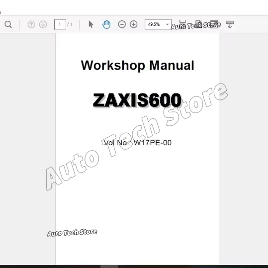 For Hitachi Full Shop Manual S - Workshop Tools Pdf recension och pris