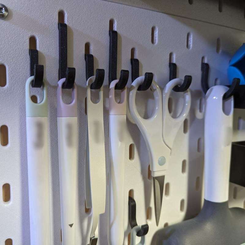 Pegboard Flush Hook Wall Mount - Workshop Tools.Hanging Board recension och pris