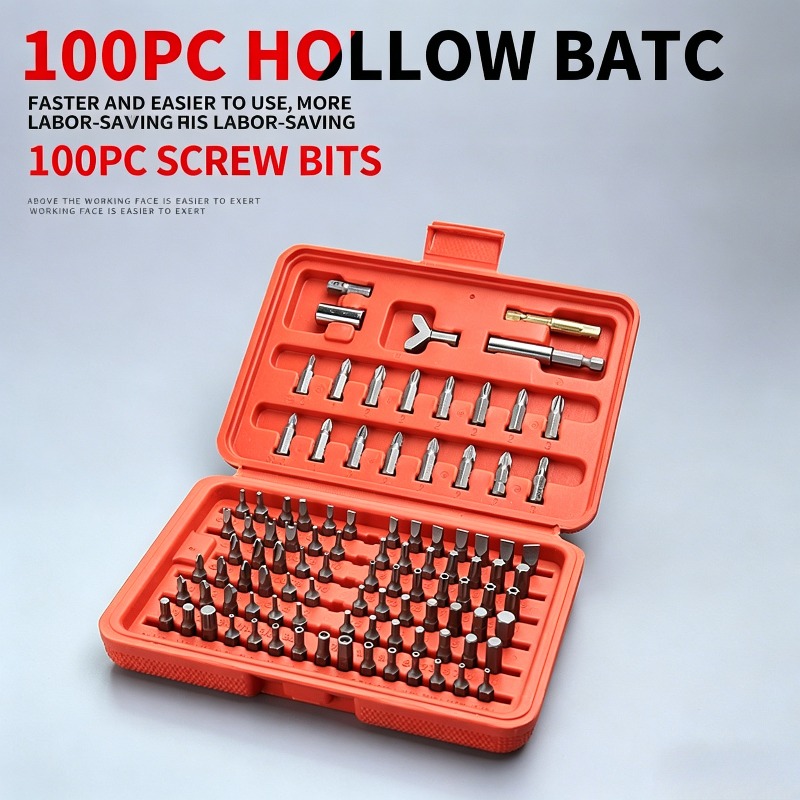 100PCS Screwdriver Bit Set, Ho - Tools Use In Workshop recension och pris