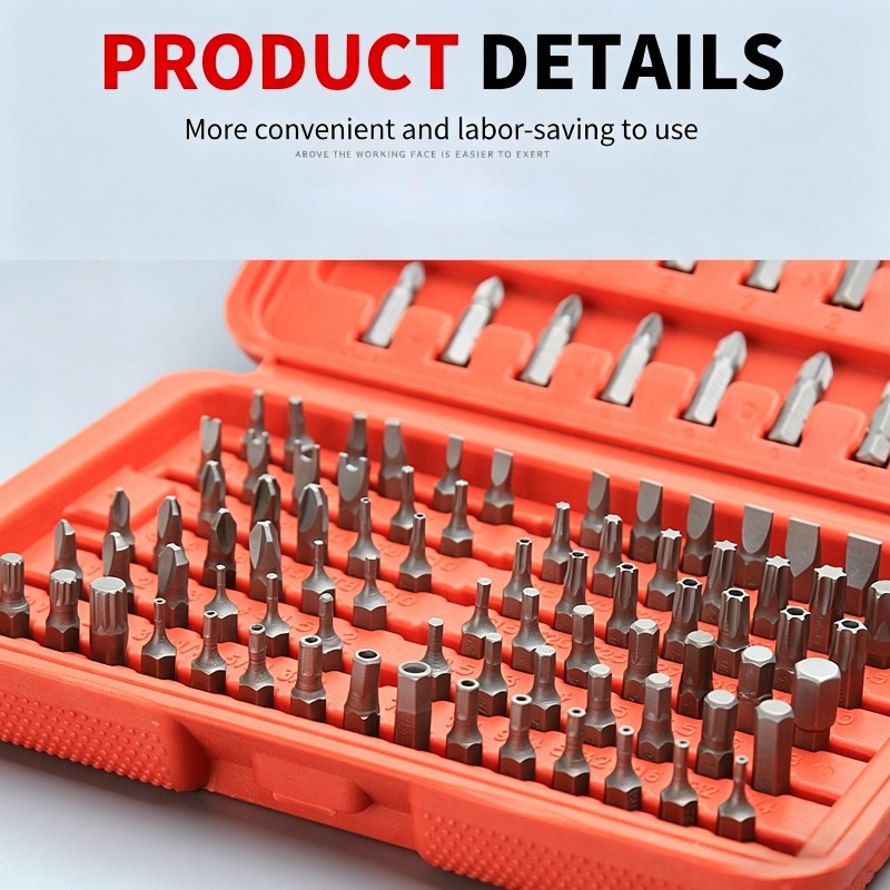 100PCS Screwdriver Bit Set, Ho - Tools Use In Workshop recension och pris