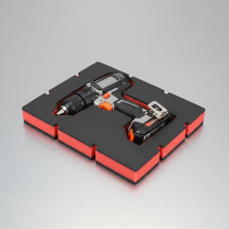 1Pcs Red Black Shockproof Foam - Tools Of Workshop recension och pris