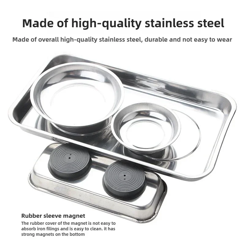 Square Magnetic Bowl, Durable  - Magnetic Parts Tray recension och pris