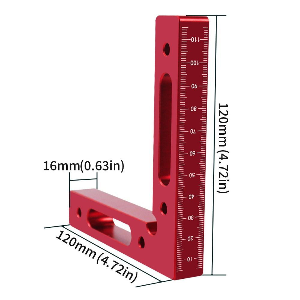 Aluminium Alloy 120mm Corner P - Angle Clamp 90 recension och pris