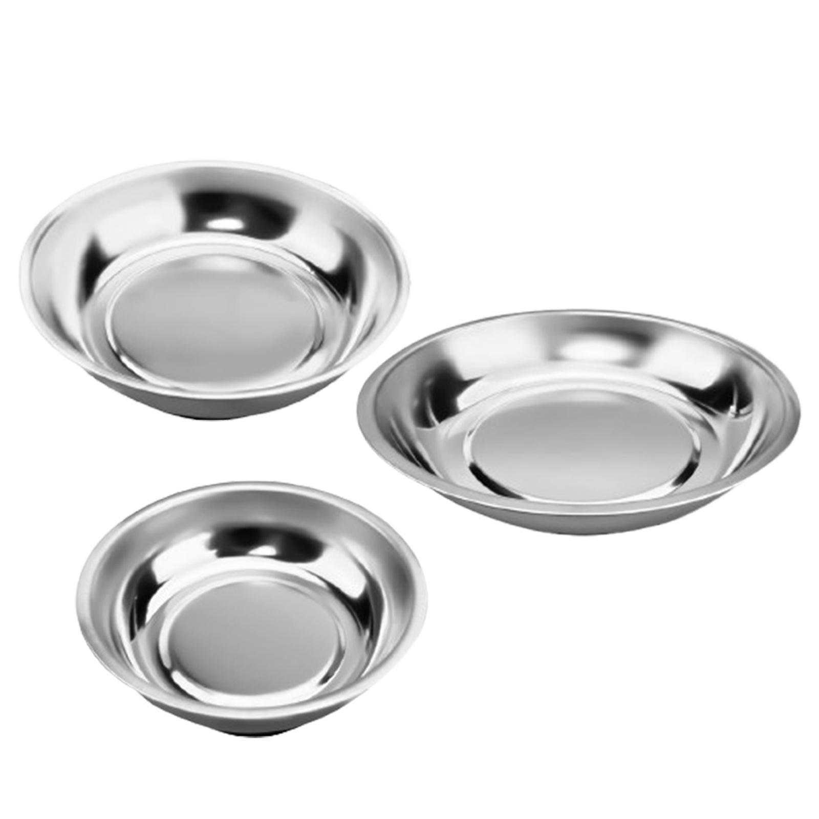 Durable Stainless Steel Round  - Magnetic Parts Tray recension och pris