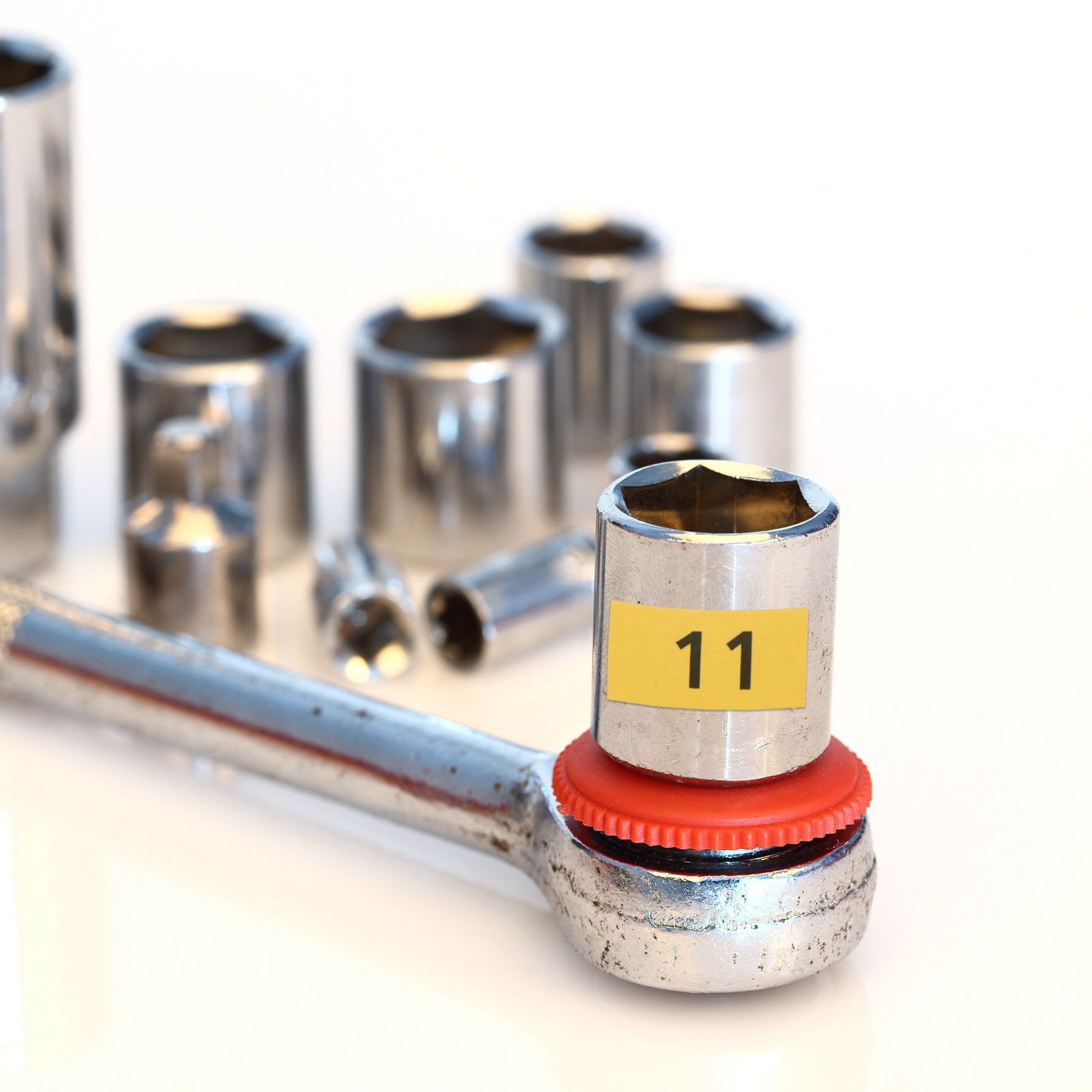 20Sheets Socket Wrench Sticker - Tools Of Workshop recension och pris